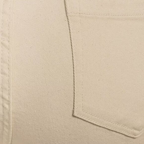 NWT Vince Camuto Raw Hem Ankle Skinny Denim Jeans in Natural Sz. 24W - Picture 3 of 3